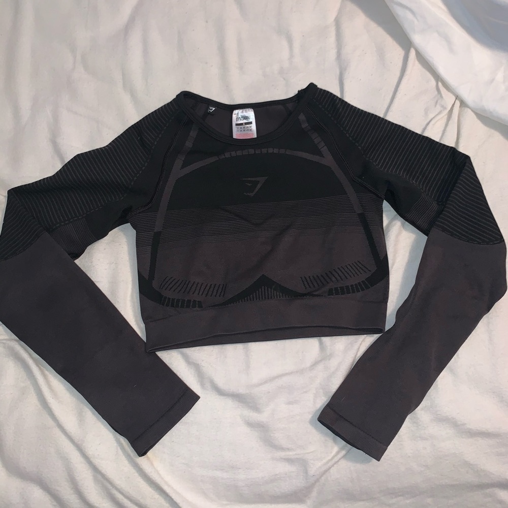 Gymshark geo seamless top